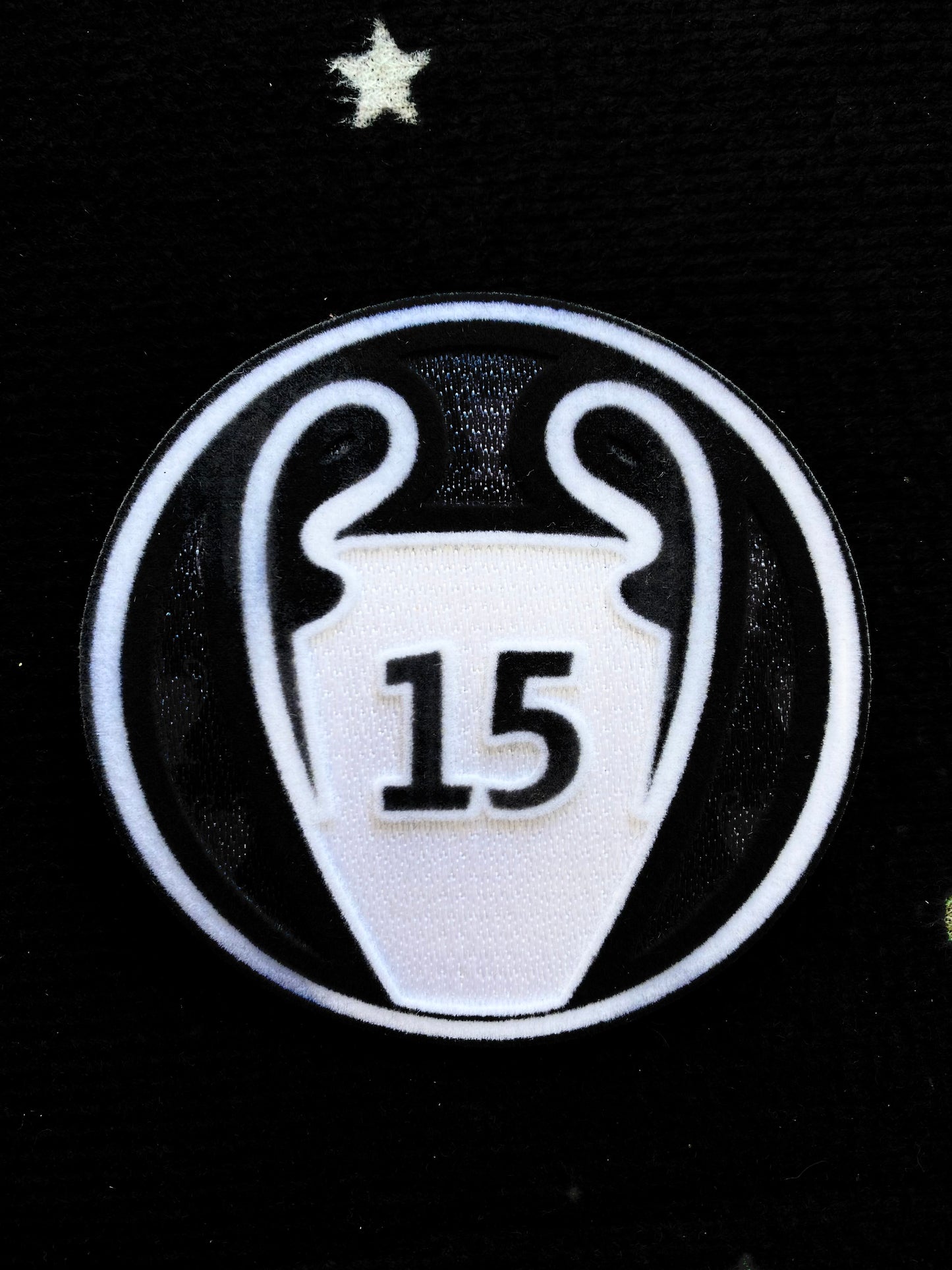 Parches Importados Afelpados Champions 15 Real Madrid