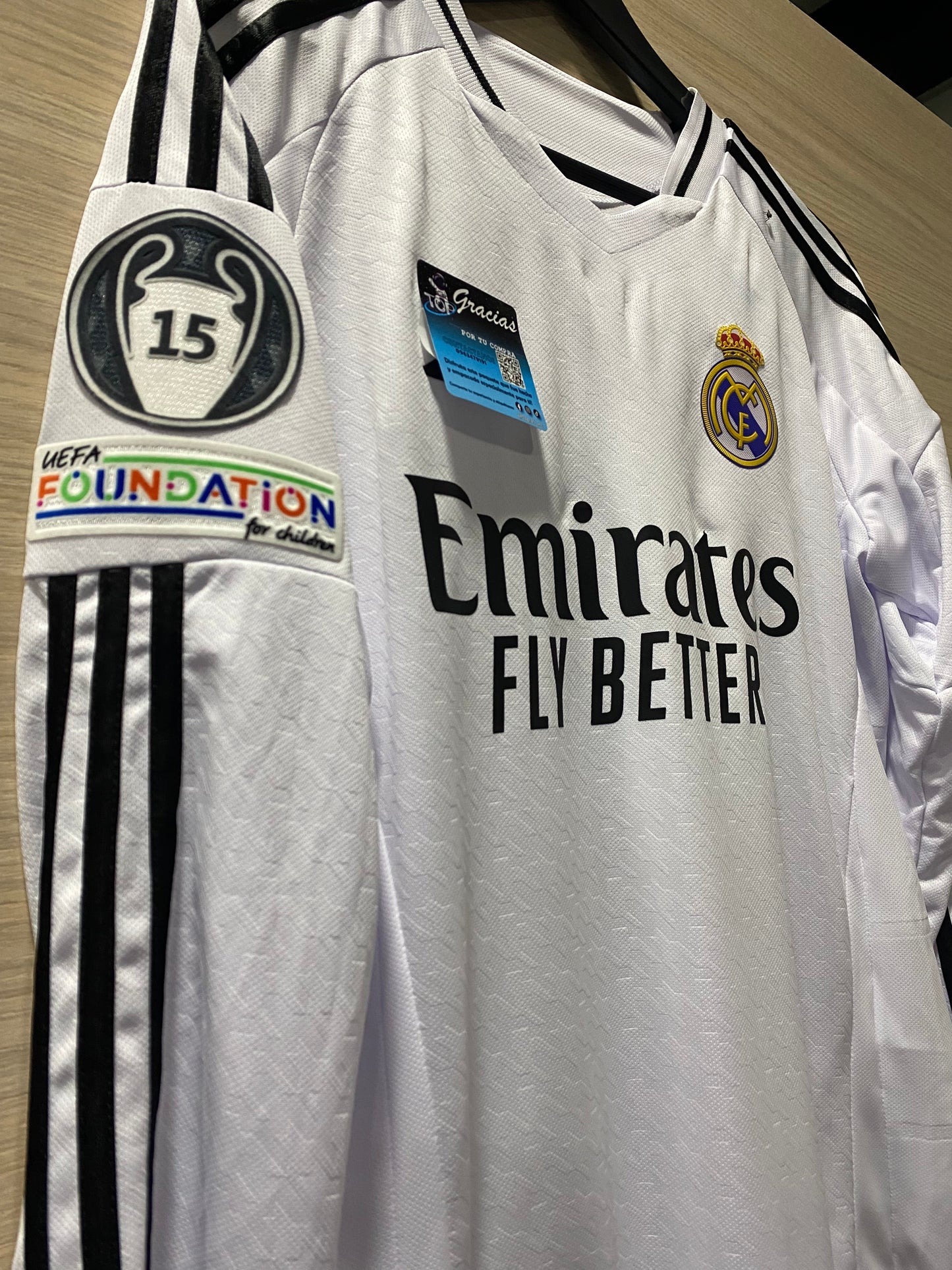 Real Madrid manga larga Primera Equipación